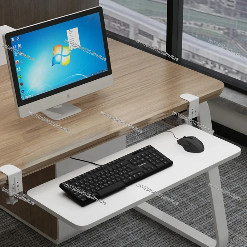 Drawer Organizer Tray - Klemmbare Tastaturablage, ergonomische, verschiebbare Plattform unter