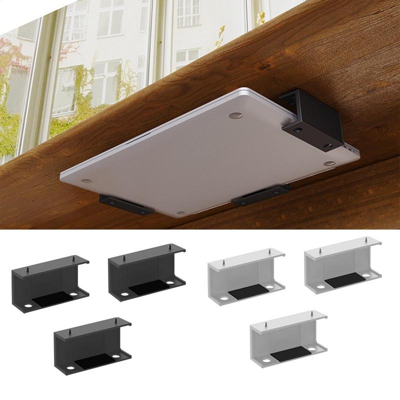 Cubicle Shelf Organizer - Unter dem Schreibtisch Laptop-Halterung aus ABS
