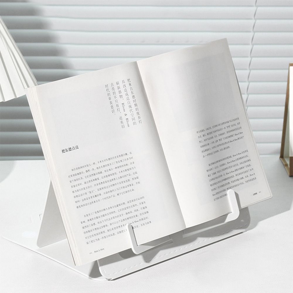 Cubicle Shelf Organizer - Einfaches tragbares Leseständer, zusammenklappbarer Musikpartitur-Buchständer, Rezept-Schreibtisch,