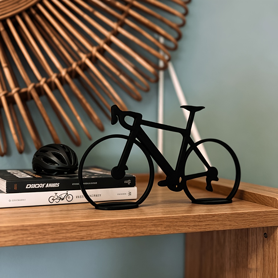 Office Furniture Rental - Minimalistisches 3D-gedrucktes Fahrradmodell als Schreibtisch-Deko und
