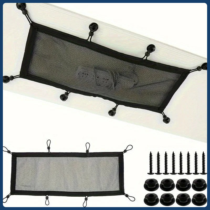 Pegboard Office Organizer - Kabelmanagementnetz unter dem Schreibtisch – 8-Loch-Steckdosennetz-Organizer