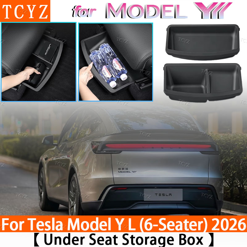 Drawer Organizer Tray - Untersitz-Aufbewahrungsbox für Tesla 2026 Modell YL