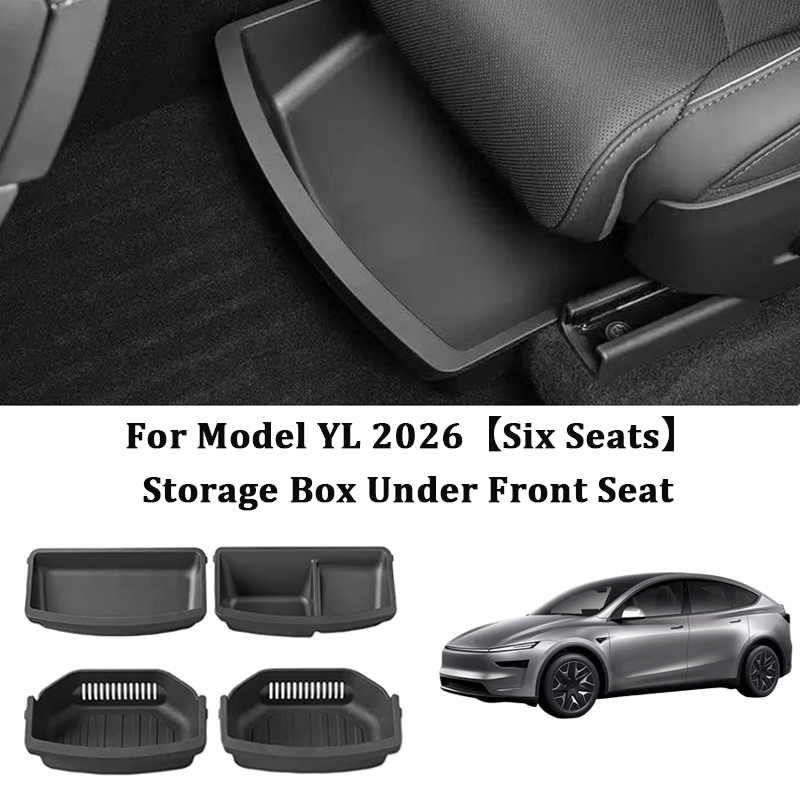 Drawer Organizer Tray - Untersitz-Aufbewahrungsbox für Tesla 2026 Modell YL