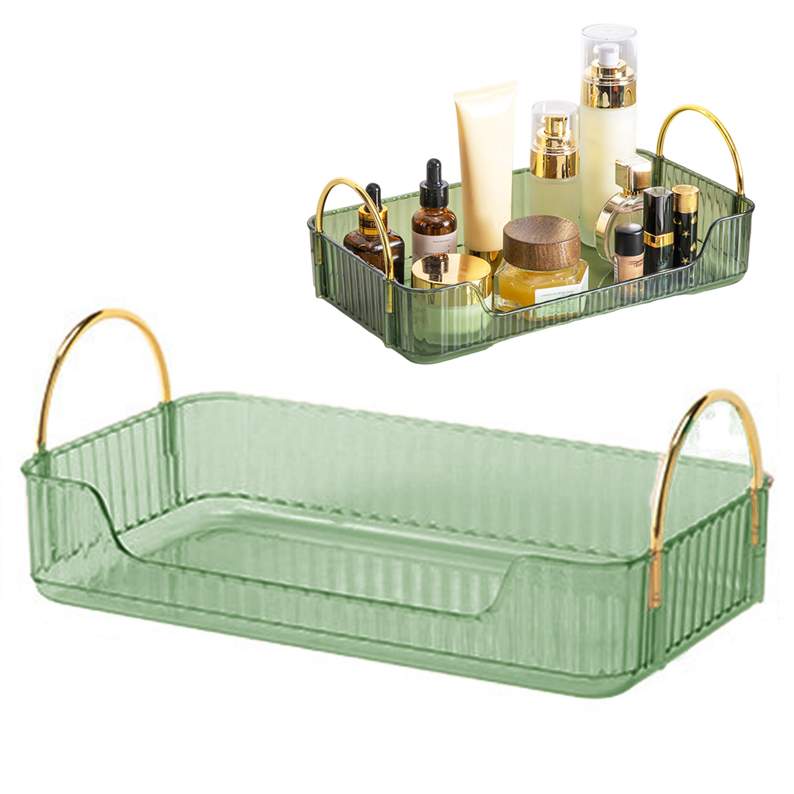 Badezimmer-Organizer, luxuriös – Drawer Organizer Tray Bewertung und Preis