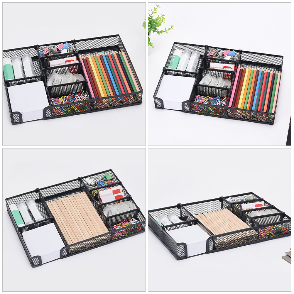 Metall-Büro-Organizer mit mehr – Drawer Organizer Tray Bewertung und Preis