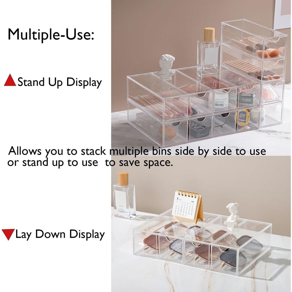 Sonnenbrillen-Aufbewahrungsbox – Drawer Organizer Tray Bewertung und Preis