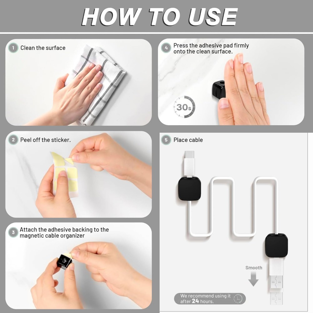 Magnetische Kabelclips zur Kab – Pegboard Office Organizer Bewertung und Preis