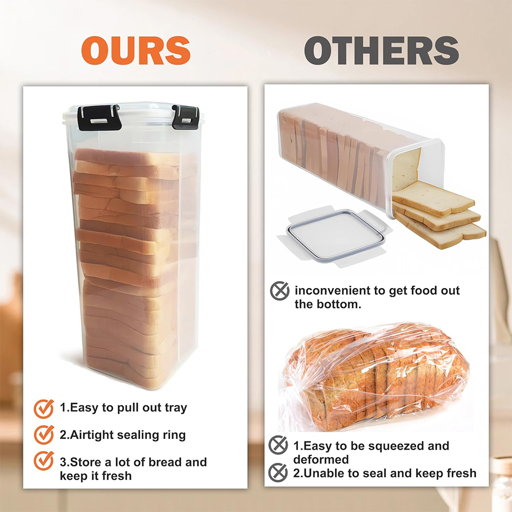 Brotbehälter mit Luftdichtem D – Drawer Organizer Tray Bewertung und Preis