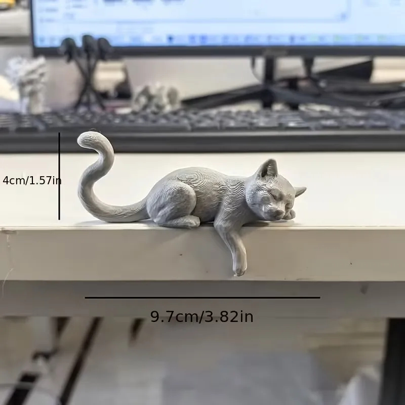 3D-Gedruckter Fauler Katzen-Mo – Cubicle Shelf Organizer Bewertung und Preis