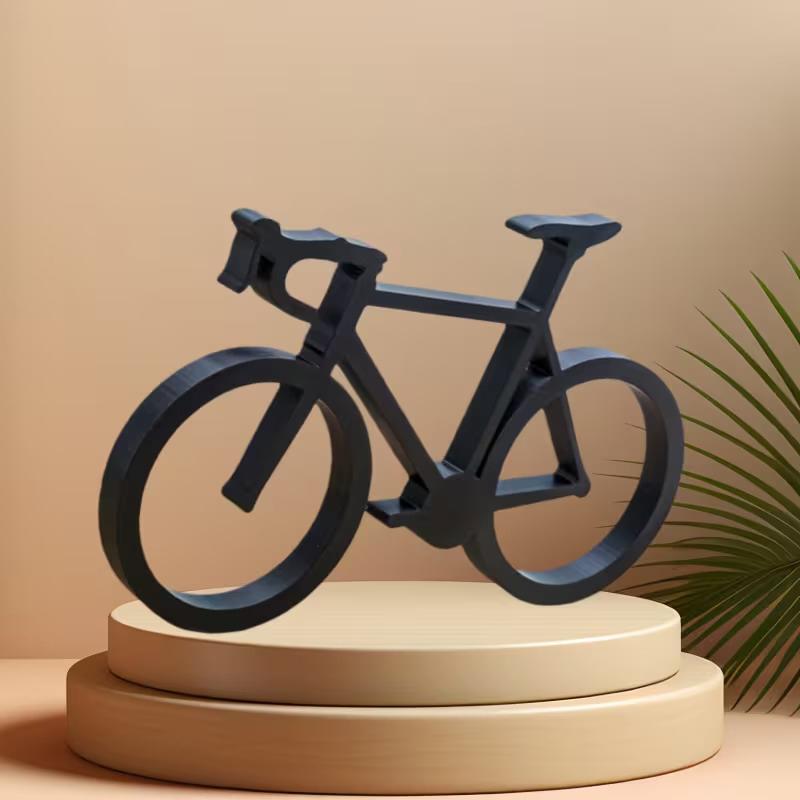 Fahrrad-Skulptur 3D-Gedruckt M – Cubicle Shelf Organizer Bewertung und Preis