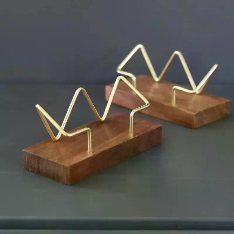 Visitenkartenhalter aus Holz,  – Pegboard Office Organizer Bewertung und Preis