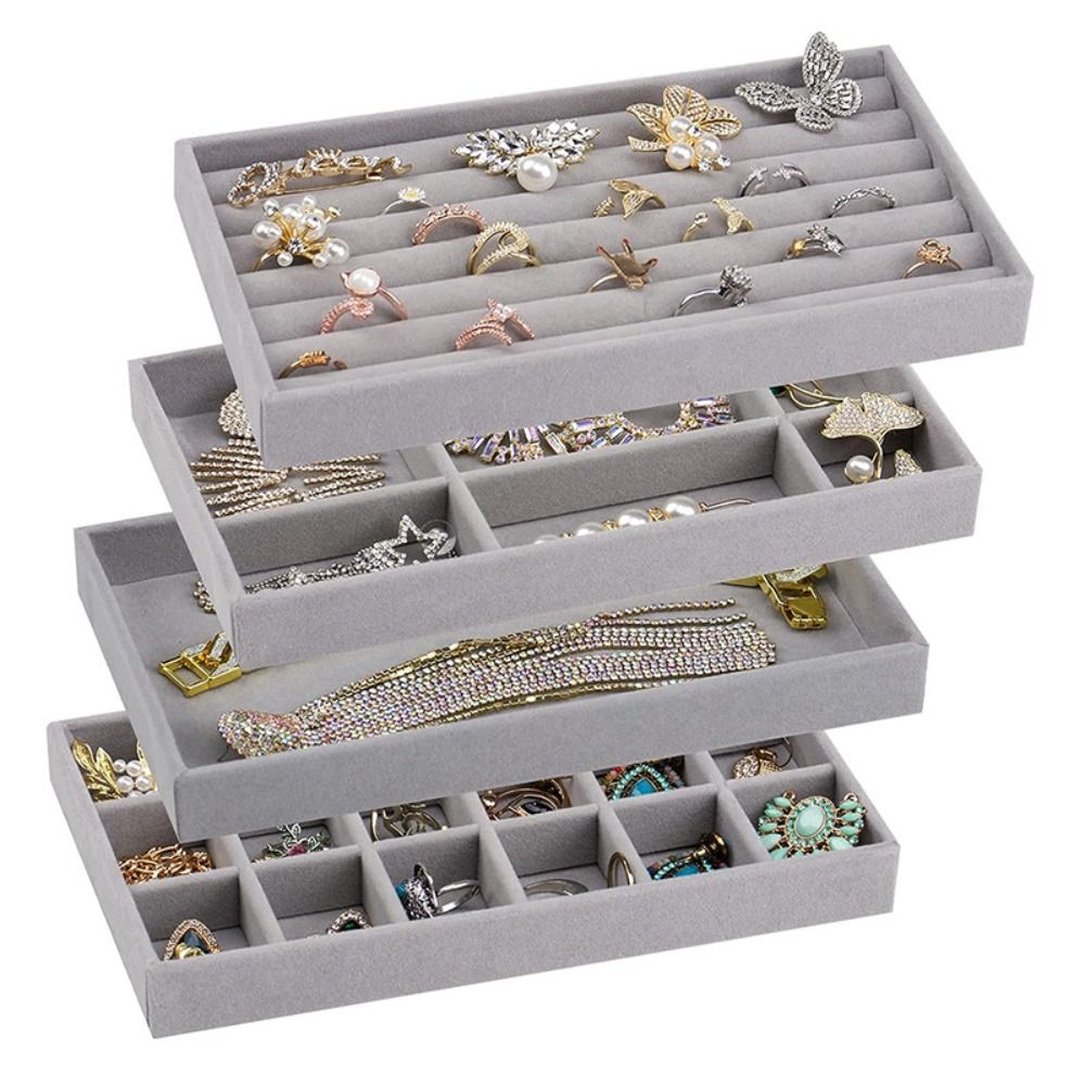 Organizer-Box Stapelbare Samt- – Drawer Organizer Tray Bewertung und Preis